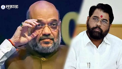 Eknath shinde Amit Shah
