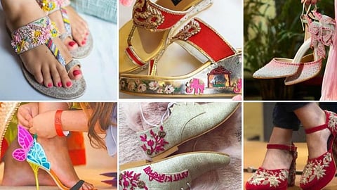 Navratri Fashion : नवरात्रित परफेक्ट लूक मिळवण्यासाठी निवडा ‘हे’ फूटवेअर
