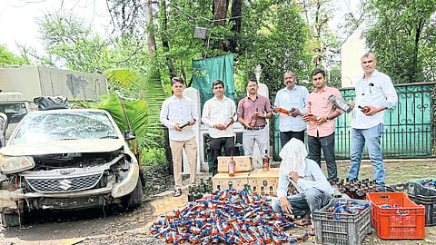 liquor seized