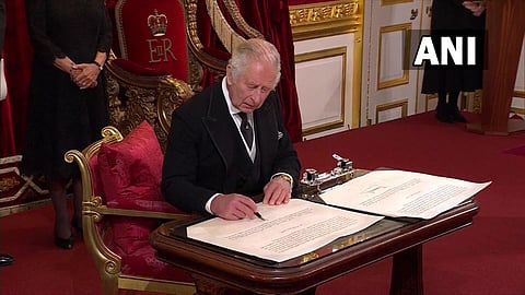 King Charles-III: राजे चार्ल्स यांनी ब्रिटनचे महाराजा म्हणून स्वीकारला पदभार