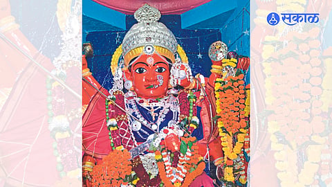 Decoration of Goddess idol on Sandva on Monday