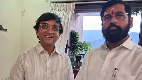 director viju mane shared post about cm eknath shinde after he visit his home for ganpati darshan