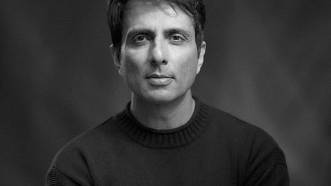 Sonu Sood get painting from fan who made it with blood
