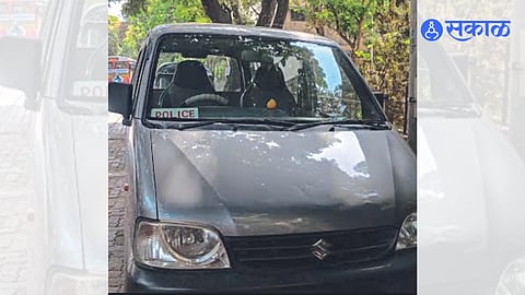 Unauthorized use of police plates on private vehicles has increased in this way.