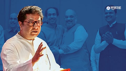 Raj Thackeray question to Uddhav Thackeray