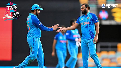mohammed shami rohit sharma