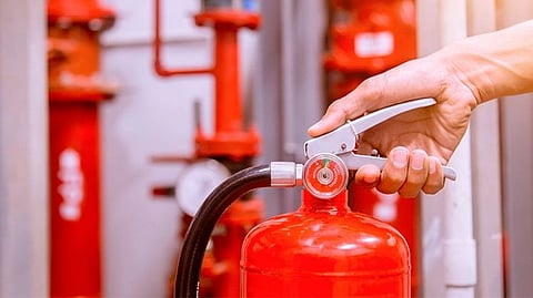 Lack of fire extinguisher system bus