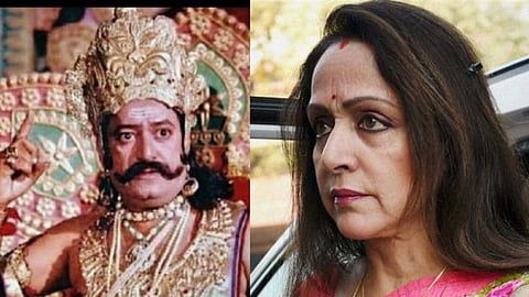 Hema Malini And Arvind Trivedi