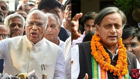 Mallikarjun Kharge Shashi Tharoor