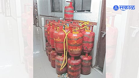 Domestic gas cylinder tanks seized from unauthorized gas filling stations
