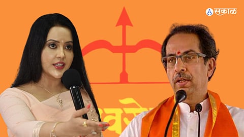 amruta fadnavis on shivsena election symbol bow and arrow frozen maharashtra Politics