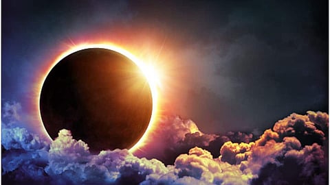 Khandgras Surya Grahan 2022