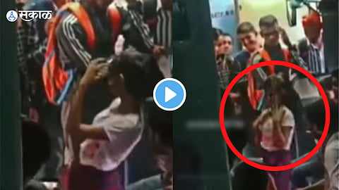Viral Video: रेल्वेतंच तरूणी लागली नाचायला; लोकं अवाक् होऊन पाहतंच राहिले