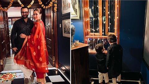 Kareena Kapoor Khan diwali family photo son jeh throwing tantrums wins over the internet users crazy reaction