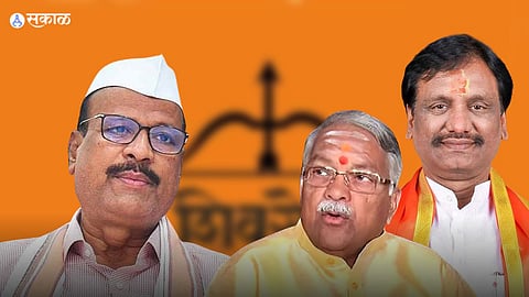 Shiv Sena symbol Abdul Sattar criticism Chandrakant Khaire Ambadas Danve
