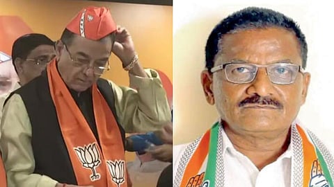 Gujarat Assembly Elections two congress leader Mohan Singh Rathwa Bhagabhai Bard join bjp politics