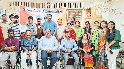 Honorary employees of SAT Group of ST Corporation.
