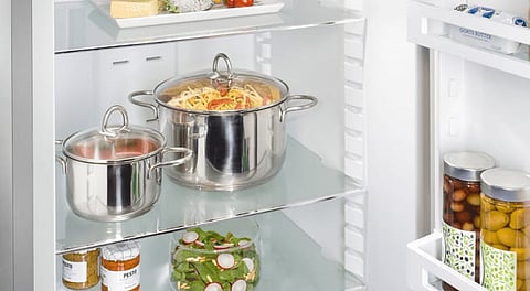 Hot Food in Fridge