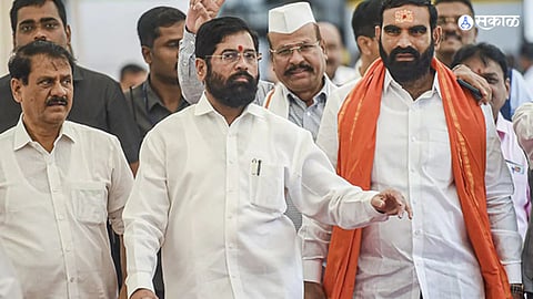 Eknath Shinde with MLA