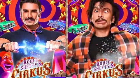 Ranveer Singh Rohit Shetty cirkus motion poster promises explosive comedy entertainer