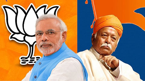 Mohan Bhagwat Narendra Modi