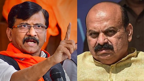 Sanjay Raut vs Basavaraj Bommai