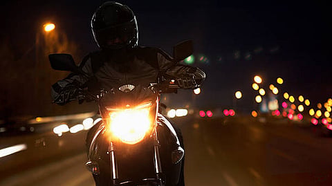 Bike Riding at Night