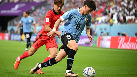 FIFA World Cup 2022 Group H South Korea Vs Uruguay Match
