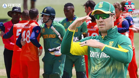 AB de Villiers reacts after South Africa crash out of T20 World Cup