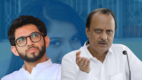 Ajit Pawar and Aditya Thackeray