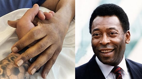 Pele hospitalized: दिग्गज फुटबॉलपटू पेले यांची प्रकृती चिंताजनक, मुलाने शेअर केला फोटो