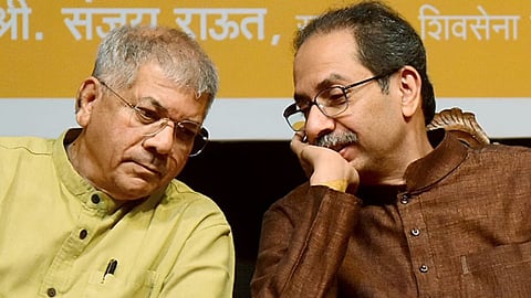 Uddhav Thackeray Prakash Ambedkar