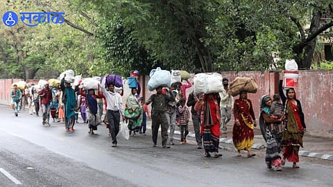 Madhya Pradesh border issue Warning to the state government of 4 villages in Buldhana