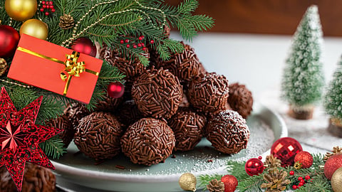 Chocolate and Almond Rum Balls