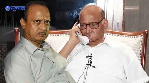 Sharad Pawar call to Ajit Pawar Jayant Patil controversy statement