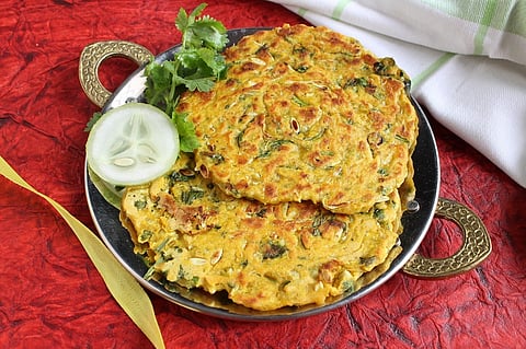 Cucumber Thalipeeth Recipe