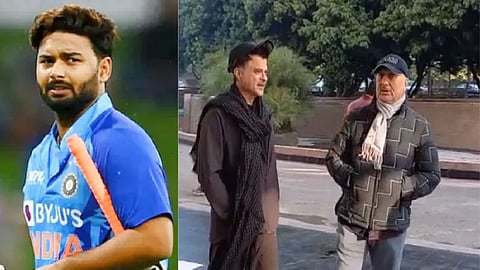 Rishabh Pant Accident: अनुपम खेर आणि अनिल कपूर ऋषभच्या भेटीला, म्हणाले, 'त्याची आई..'