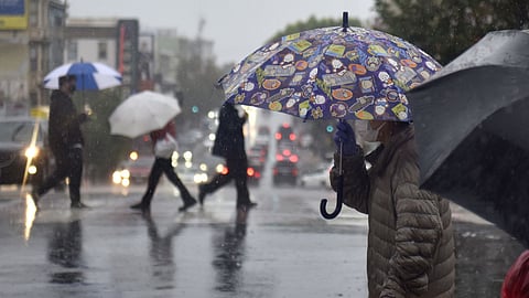 rain in winter