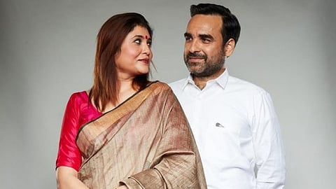 Pankaj Tripathi love story he fall in love with mridula in 10th standard and mridula tripathi waiting long for him
