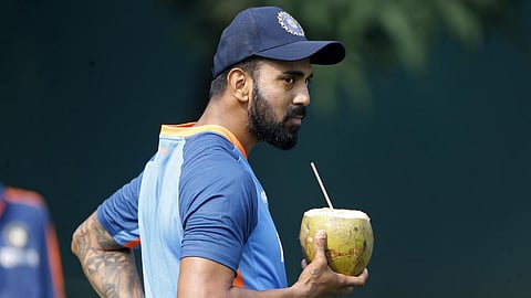 KL Rahul injured while batting in nets ahead Team India captain picks up hand injury IND vs BAN 2nd Test cricket news kgm00