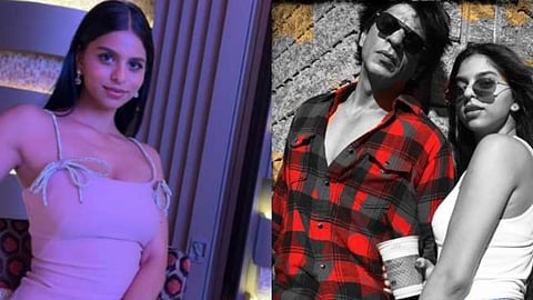 Suhana Khan And Shah rukh Khan