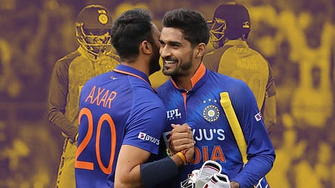 India vs Sri Lanka 1st T20I Deepak Hooda Axar Patel Partnership
