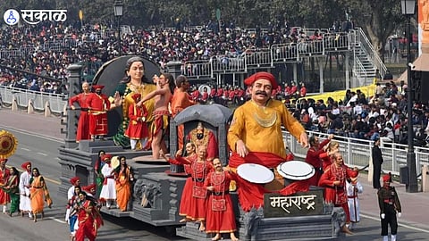 Republic Day : कर्तव्य पथावर अवतरला महाराष्ट्रातील 'नारीशक्तीचा जागर'!