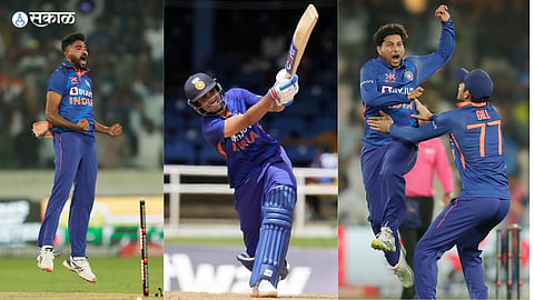 ind vs nz 1st odi India beat New Zealand by 12 runs in a thrilling