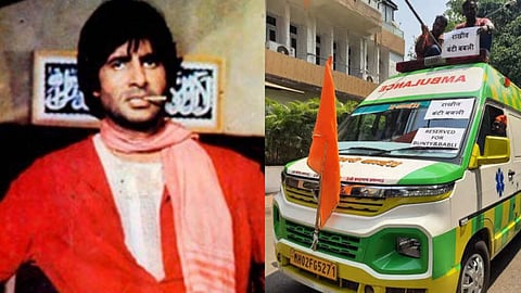 shivsena ambulance helped amitabh bachchan to admit in hospital and after Balasaheb Thackeray and amitabh became friend