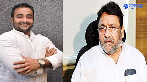 A case has been registered against Nawab Malik's son Faraj Malik