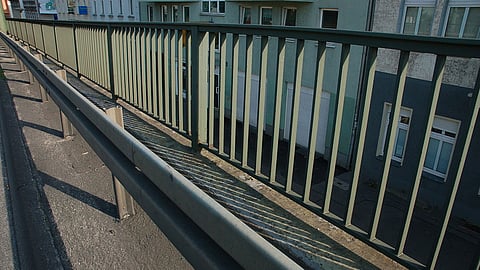 railway Metal barriers