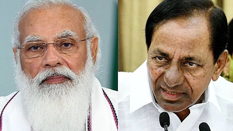 KCR and Narendra mOdi