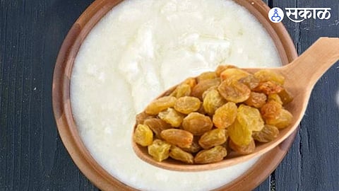 Curd And Raisins