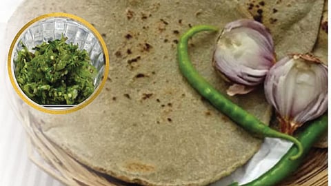 Rupesh Khandare writes about taste of bhakari and thecha Parshivni Ghogra Mahadev Temple
